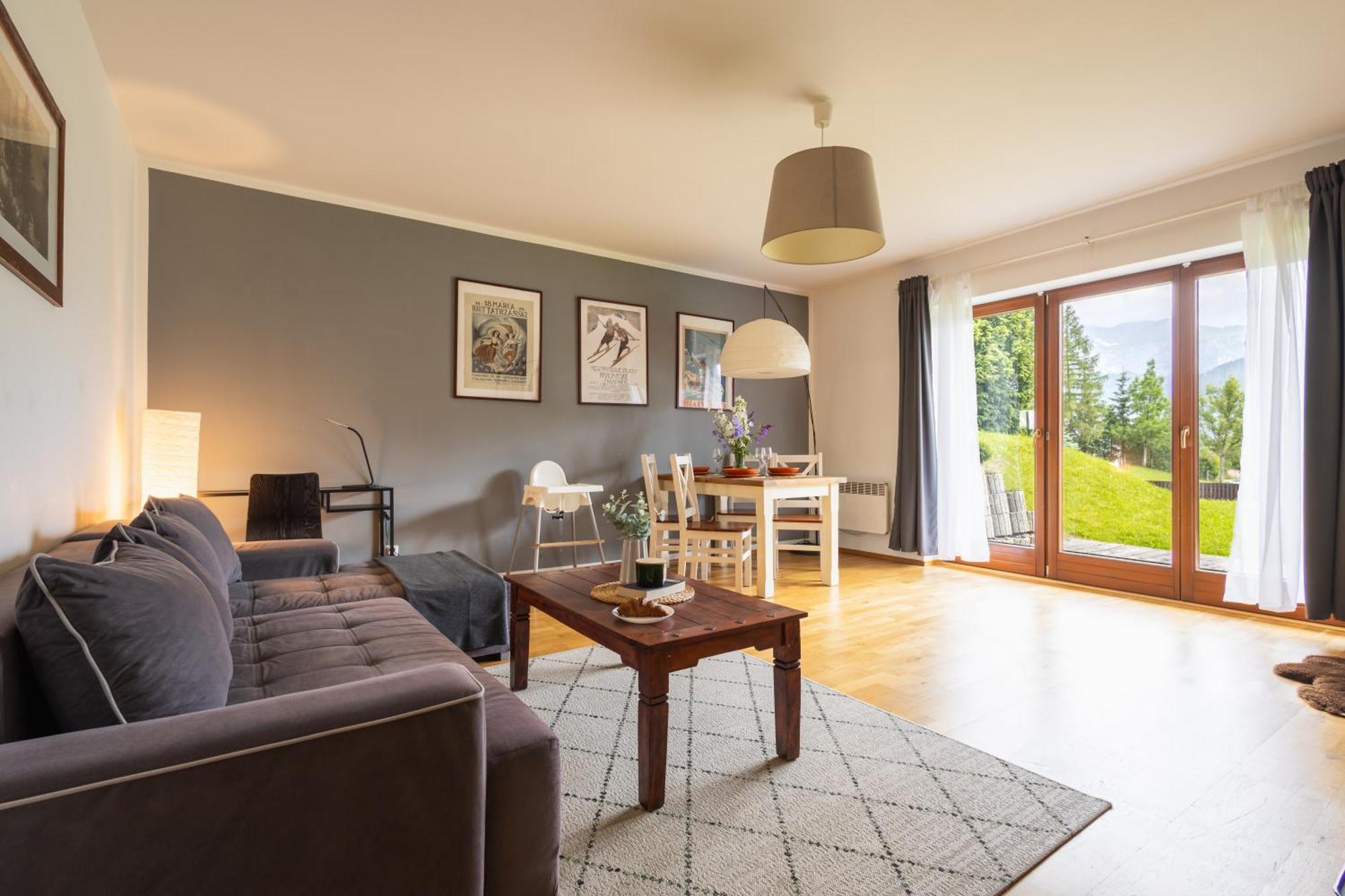 Apartament Poludniowy Z Widokiem- Sauna, Jacuzzi, Kominek Kościelisko Esterno foto